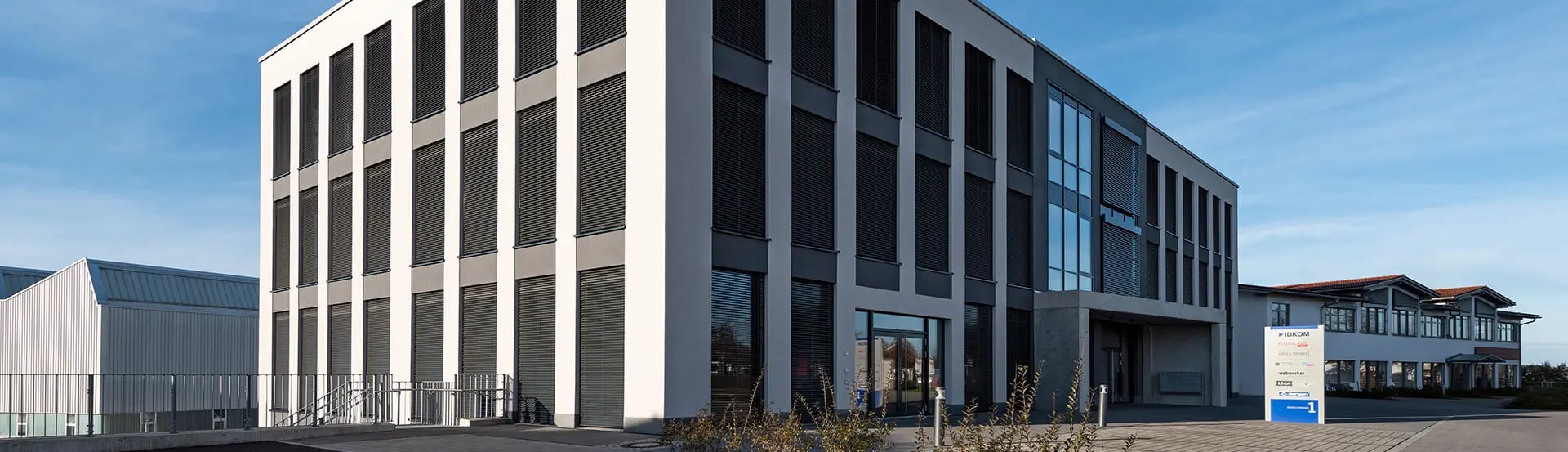 Außenansicht der Büroräume in Kempten